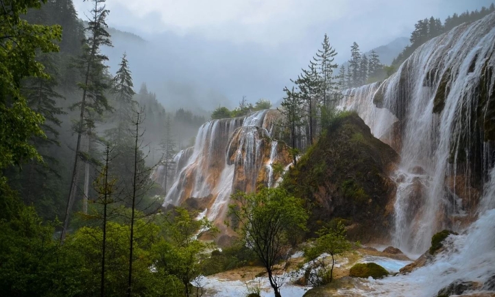 rêver d'une cascade